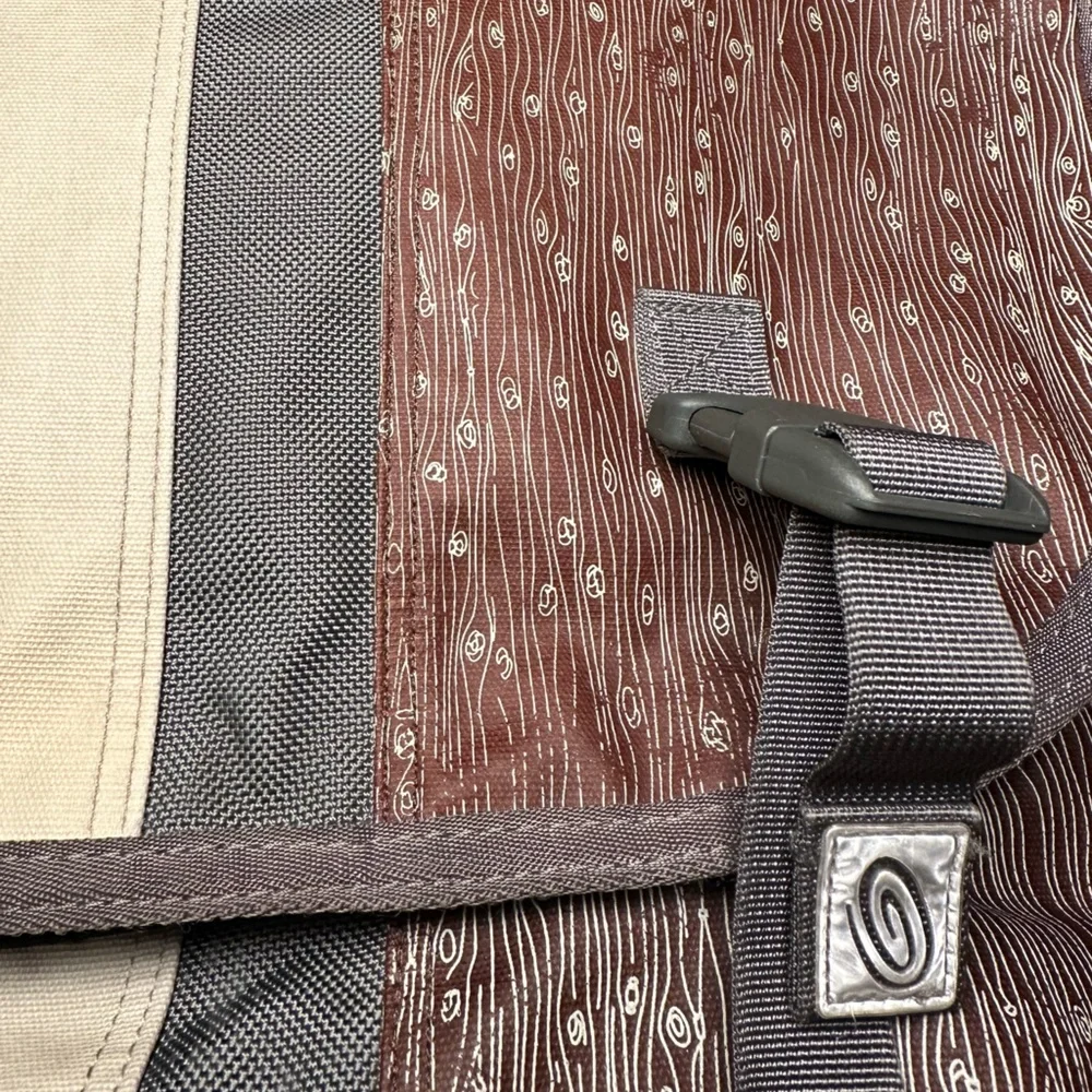 Timbuk2 Wood Crossbody Bag Brown Messenger Shoulder Bag Unisex One Size